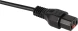 Шнур питания Lanmaster LAN-PP13L/SH-1.5-BK C13-Schuko проводник.:3x0.75мм2 1.5м 220В 10А черный