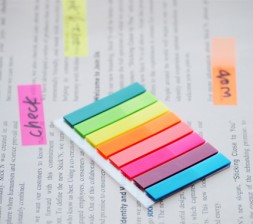 Закладки самокл. индексы пластиковые Stick`n 21401 8x45мм 8цв.в упак. 20лист европодвес