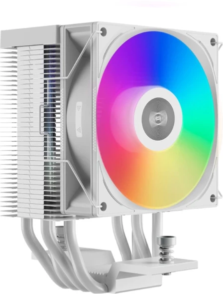 Устройство охлаждения(кулер) PcCooler R400 WH ARGB Soc-AM5/AM4/1151/1200/1700 белый 4-pin Al+Cu 180W Ret (R400-WHAWYX-US)