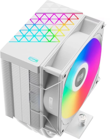 Устройство охлаждения(кулер) PcCooler R400 WH ARGB Soc-AM5/AM4/1151/1200/1700 белый 4-pin Al+Cu 180W Ret (R400-WHAWYX-US)