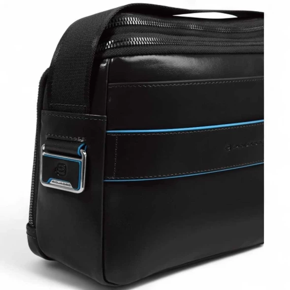 Сумка кросс-боди мужская Piquadro Blue Square CA6900B2/N черная натур.кожа