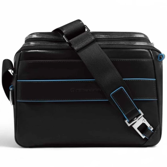Сумка кросс-боди мужская Piquadro Blue Square CA6900B2/N черная натур.кожа