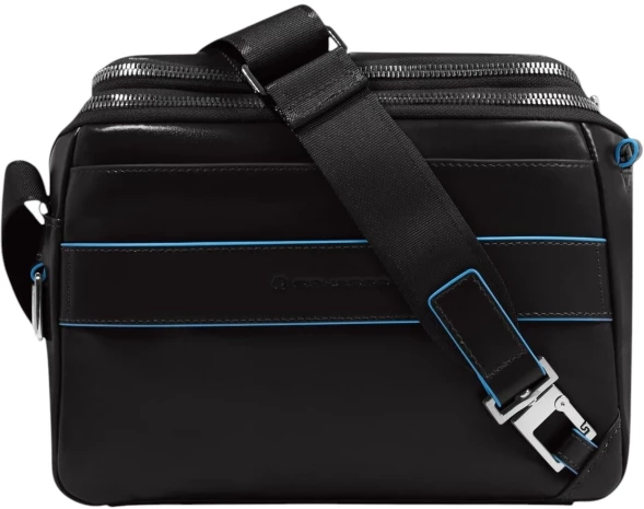 Сумка кросс-боди мужская Piquadro Blue Square CA6900B2/N черная натур.кожа