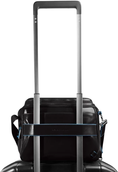 Сумка кросс-боди мужская Piquadro Blue Square CA6900B2/N черная натур.кожа