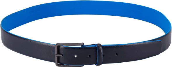 Набор подарочный мужской Piquadro Blue Square CUBOX15B2R/N ремень/чехол для кредитных карт 125х3.5см черный натур.кожа