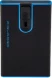 Набор подарочный мужской Piquadro Blue Square CUBOX15B2R/N ремень/чехол для кредитных карт 125х3.5см черный натур.кожа