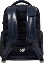Рюкзак мужской Piquadro Blue Square CA6592B2BM/BLU2 темно-синий натур.кожа