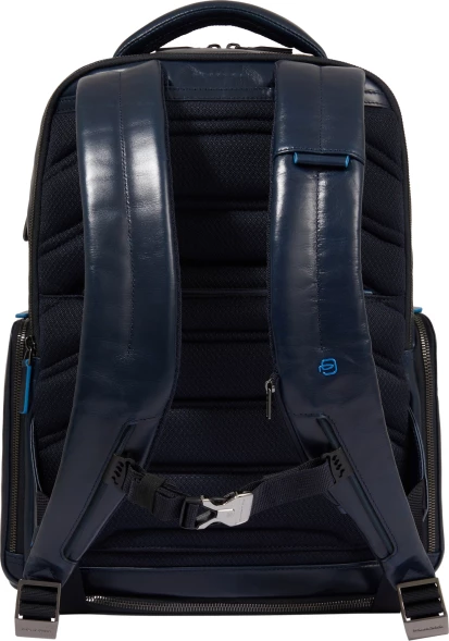 Рюкзак мужской Piquadro Blue Square CA6592B2BM/BLU2 темно-синий натур.кожа
