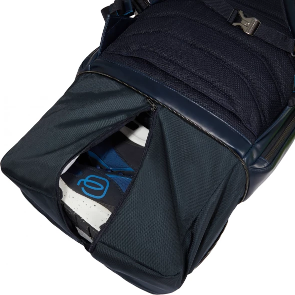 Рюкзак мужской Piquadro Blue Square CA6592B2BM/BLU2 темно-синий натур.кожа