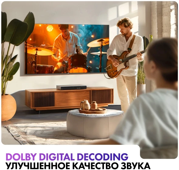 Телевизор LED Haier 50&amp;quot; LED H1 Frameless черный 4K Ultra HD 60Hz MEMC DVB-T DVB-T2 DVB-C DVB-S2 USB WiFi Smart TV