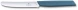 Нож кухонный Victorinox Swiss Modern (6.9006.11W2) стальной столовый для томатов лезв.110мм серрейт. заточка синий