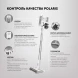 Пылесос Polaris PVCS 7000 400Вт белый/серебристый