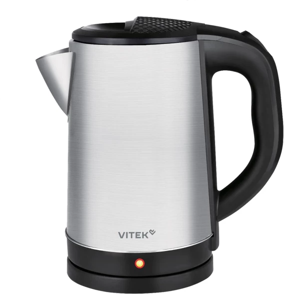 Чайник электрический Vitek VT-1150 1.8л. 1800Вт серебристый корпус: нерж.сталь