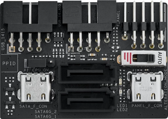 Материнская плата Asus ROG STRIX X870-I GAMING WIFI SocketAM5 AMD X870 2xDDR5 mini-ITX AC`97 8ch(7.1) 2.5Gg RAID+HDMI