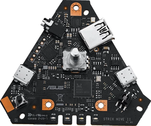 Материнская плата Asus ROG STRIX X870-I GAMING WIFI SocketAM5 AMD X870 2xDDR5 mini-ITX AC`97 8ch(7.1) 2.5Gg RAID+HDMI