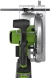 Циркулярная пила (дисковая) Greenworks GD24CS (ручная) D диска.:185мм (1500907CUB)