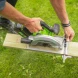 Циркулярная пила (дисковая) Greenworks GD24CS (ручная) D диска.:185мм (1500907CUB)