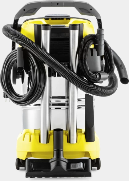 Строительный пылесос Karcher WD 6 P S V-30/6/22/T 1300Вт (уборка: сухая/влажная/выдув/сбор воды) желтый