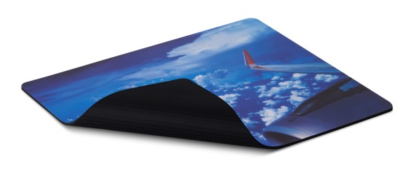 Коврик для мыши Buro BU-R51748 Мини рисунок/самолет 220x180x2мм