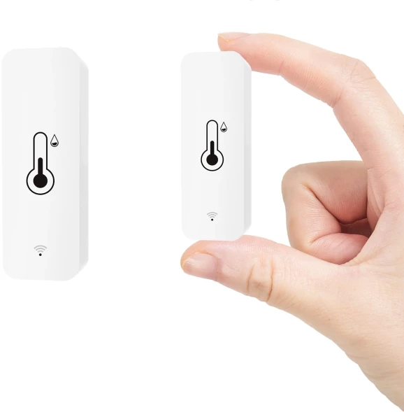 Датчик темпер./влажн. Moes WSS-FL-TH-A белый