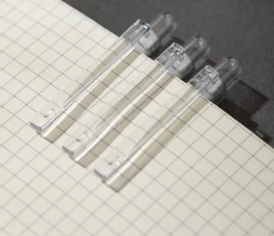 Ручка гелев. автоматическая Deli EG05-BL прозрачный d=0.5мм син. черн.
