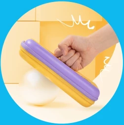 Пенал Deli BC288B Pupal ассорти 1отд. 230x110x55мм EVA