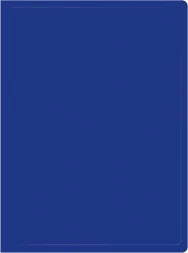 Папка с 60 прозр.вклад. Silwerhof Eco A4 пластик 0.7мм синий