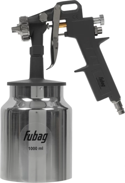 Краскораспылитель Fubag Базовый S750/1.5 HP 178л/мин соп.:1.5мм бак:0.8л серый/серебристый