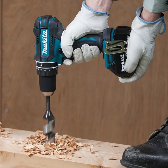 Дрель-шуруповерт Makita DHP482Z аккум. патрон:быстрозажимной