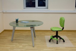 Коврик напольный Бюрократ -1019202 прямоугольный матовый для паркета/ламината полипропилен 120х90см