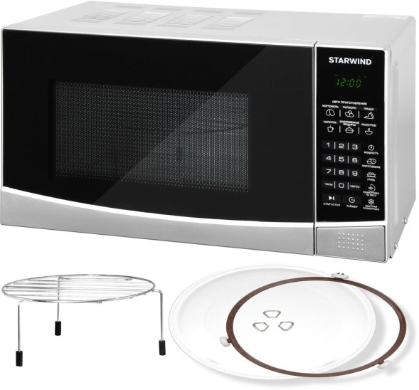 Микроволновая Печь Starwind SMW3120 20л. 700Вт серебристый/черный