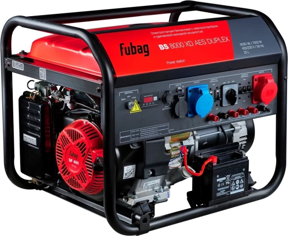 Генератор Fubag BS BS 8000 XD AES Duplex 8кВт