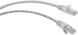 Патч-корд Cabeus PC-FTP-RJ45-CAT.5E-1.5M-LSZH F/UTP RJ-45 вил.-вилка RJ-45 кат.5E 1.5м серый LSZH