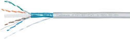 Кабель информационный Cabeus FTP-4P-CAT.6-SOLID-GY кат.6 U/FTP 4 пары PVC внутренний 305м серый