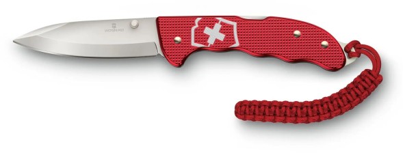 Нож перочинный Victorinox Evoke Alox (0.9415.D20) 136мм 5функц. красный без чехла подар.коробка