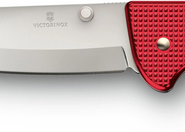 Нож перочинный Victorinox Evoke Alox (0.9415.D20) 136мм 5функц. красный без чехла подар.коробка