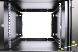 Шкаф коммутационный ЦМО ШРН-ЭКОНОМ (ШРН-Э-12.350-9005) настенный 12U 600x350мм пер.дв.стекл 85кг черный 300мм
