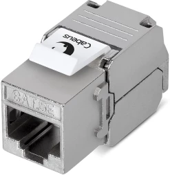 Модуль Cabeus KJ-RJ45-CAT.5E-SH-180-TOOLLESS информ. Keystone RJ45 кат.5E бронз.