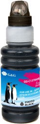 Чернила G&amp;amp;G GG-C13T00R140 черный 70мл для Epson EcoTank 7700/7750