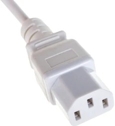 Шнур питания Lanmaster LAN-PP13/SH-1.8-WH