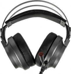 Наушники с микрофоном A4Tech Bloody J527 серый 2м мониторные USB оголовье (J527)