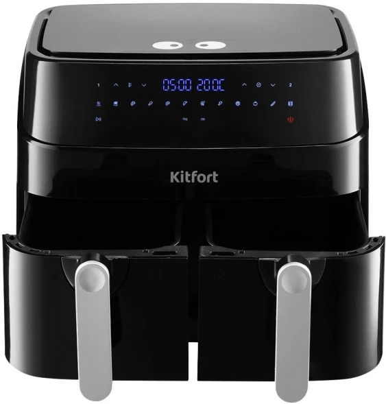 Аэрогриль Kitfort КТ-2250 9л 1750Вт черный