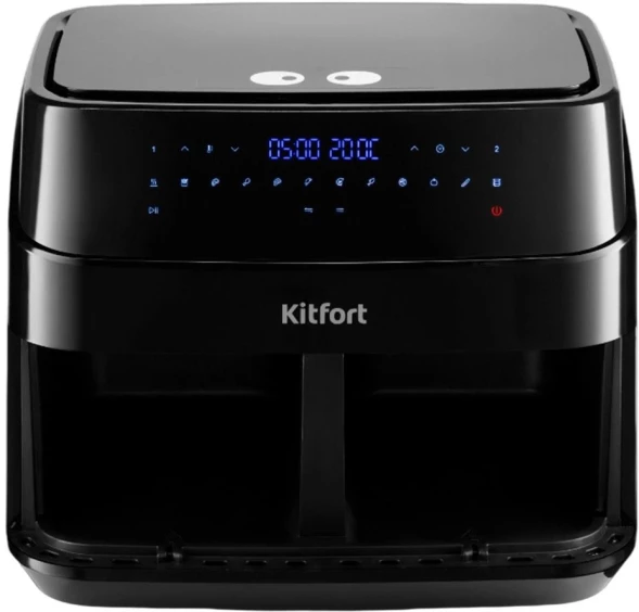 Аэрогриль Kitfort КТ-2250 9л 1750Вт черный