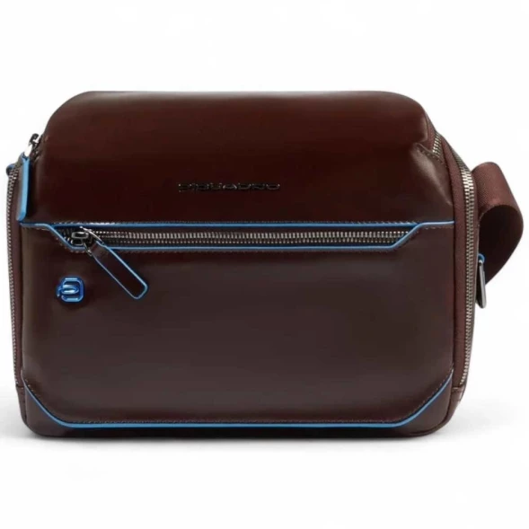 Сумка кросс-боди мужская Piquadro Blue Square CA6900B2/MO красное дерево натур.кожа