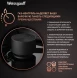 Газовая варочная поверхность Weissgauff HGG 640 BGB черный