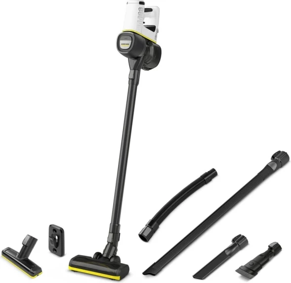 Пылесос ручной Karcher VC 4 Cordless myHome Car 140Вт белый/черный
