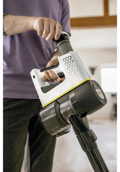 Пылесос ручной Karcher VC 4 Cordless myHome Car 140Вт белый/черный