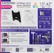 Кронштейн для телевизора Kromax OPTIMA-202 черный 15&amp;quot;-42&amp;quot; макс.25кг настенный наклон
