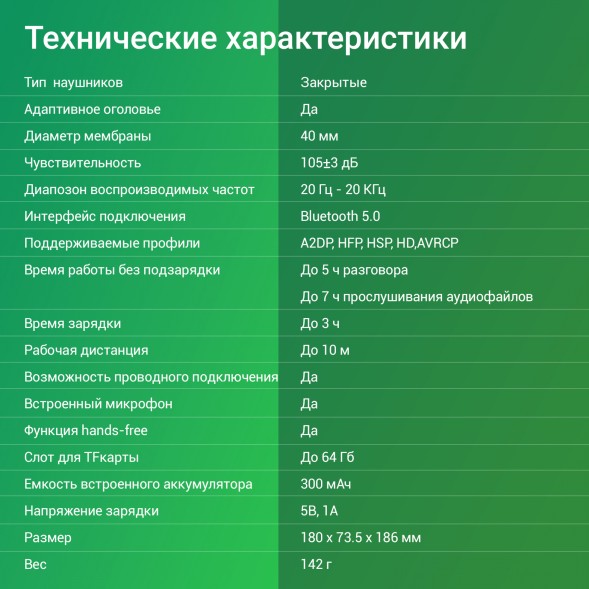 Гарнитура накладные Digma BT-15 белый/серый беспроводные bluetooth оголовье (BT-15W)