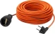 Удлинитель силовой Defender Ext2G-01-50 (99853) 2x0.75кв.мм 1розет. 50м ПВС 6A без катушки оранжевый